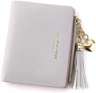 👛 compact bifold credit holder women's wallet handbags & wallets logo