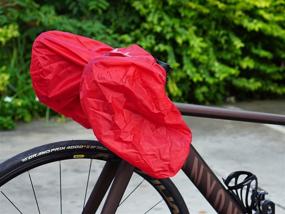 img 2 attached to Vincita Road Bicycles Water-Resistant Handlebar Rain Cover - Durable Bikepacking Accessories