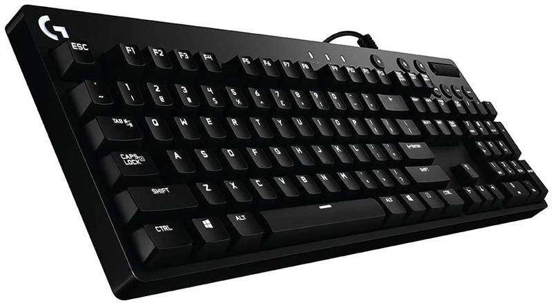 logitech backlit mechanical gaming keyboard 로고