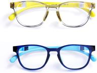 👓 children's blue light glasses, blue light eyewear for kids ages 3-12 logo