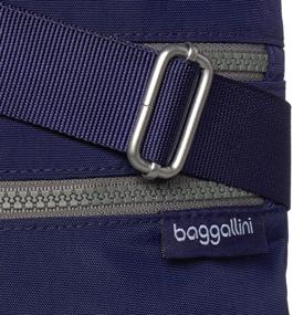 img 1 attached to Baggallini MCO230 Comrade Handbags & Wallets: 3-Zip Crossbody Bags for Women