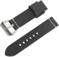 🕶️ genuine grain leather men's watches and watch bands by swiss reimagined logo