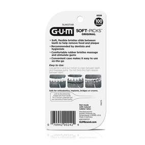img 2 attached to 🦷 GUM 6326RA Мягкие зубочистки - обзор, преимущества и цены: 100 штук