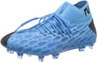 🔘 puma fútbol luminous blue nrgy black pink: illuminating performance and style логотип