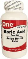 🧪 boric acid powder - 4 ounce container logo