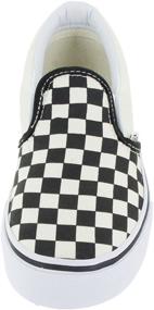 img 3 attached to Vans Classic Slip Little Checkerboard Girls' Shoes: Comfortable & Stylish Skater Sneakers
