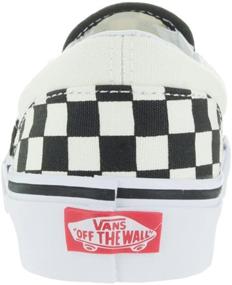 img 2 attached to Vans Classic Slip Little Checkerboard Girls' Shoes: Comfortable & Stylish Skater Sneakers