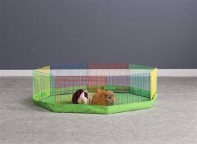 img 1 attached to 🐾 Optimized Pet Playpen Cover/Mat by Prevue Products