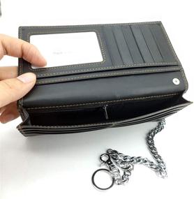 img 1 attached to Blocking Western Wallets Wallet Bifold Men's Accessories for Wallets, Card Cases & Money Organizers