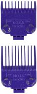 💇 andis 01420 master clipper magnetic comb set – 2 pack sizes 0.5 &amp; 1.5 inches logo