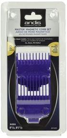 img 1 attached to 💇 Andis 01420 Master Clipper Magnetic Comb Set – 2 Pack Sizes 0.5 &amp; 1.5 inches