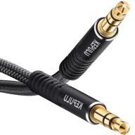 🎧 kepulu 3.5mm aux cable: proaudioline strong-braided lossless audio - male to male 1/8-inch jack aux cord for headphones, car, stereos, speaker, phones - 4ft/1.2m logo