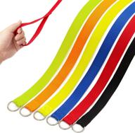 🐾 adcsuitz slip leads rope leash for dogs and cats - 6 ft strong and durable leashes with o-ring - choose from 6 colors - soft strap for easy control, perfect for puppy, kitten walking, training, grooming, shelter, rescues, and more logo