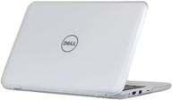 🔵 ipearl mcover hard case for 11.6" dell inspiron 11 3162/3164 - clear | latest model compatibility logo