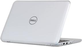 img 4 attached to 🔵 Ipearl mCover Hard Case for 11.6" Dell Inspiron 11 3162/3164 - Clear | Latest Model Compatibility