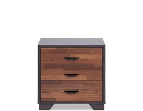 img 3 attached to 🪑 ACME Furniture 97340 Eloy Nightstand: Stylish One-Size Walnut Bedside Table