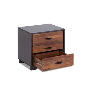 img 2 attached to 🪑 ACME Furniture 97340 Eloy Nightstand: Stylish One-Size Walnut Bedside Table