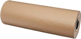 img 1 attached to 📦 Pratt Kraft Paper Packaging Wrap, KPR30241200R, 1200 Feet Length x 24 Inches Width, Multipurpose Kraft