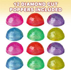 img 3 attached to ArtCreativity Diamond Poppers Assorted Birthday