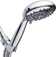 🚿 introducing lokby high-pressure handheld shower head: 6-setting, 5 inch rain shower with hose for amazing shower experience, even with low water pressure! logo