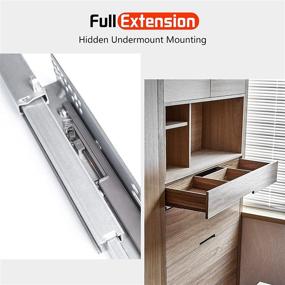 img 1 attached to 📏 Extended Drawer Slides Capacity by AOLISHENG