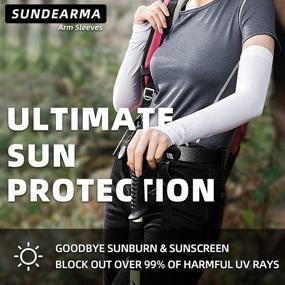 img 2 attached to SUNDEARMA UV Sun Protection Arm Sleeves: Stay Cool and Protected Outdoors