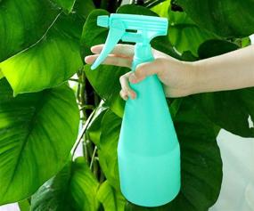 img 1 attached to 🌼 Seasonfall 34oz Plastic Spray Bottles, 3 Pack for Cleaning Solutions - Leak Proof & Adjustable Head - Ideal for Garden, Home, and Office Use