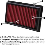 aem 28 20480 dryflow air filter 标志
