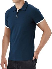 img 2 attached to 👕 Aiyino Sleeve Shirts: Exceptionally Stylish and Versatile Casual Design