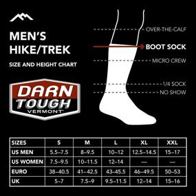 img 3 attached to 🧦 Прочные горные носки с микроамортизацией от Darn Tough