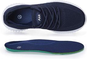 img 2 attached to Lightweight Women's Sneakers for Comfortable Workout Walking