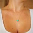 larancie necklace turquoise pendant fashion logo