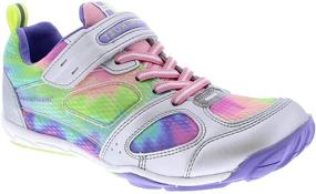 img 1 attached to 👟 Boys' Sneakers: TSUKIHOSHI Machine Washable Slip Resistant Non Marking Shoes with Strap Closure