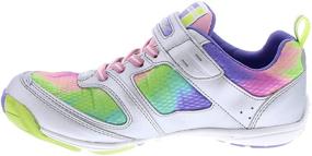 img 3 attached to 👟 Boys' Sneakers: TSUKIHOSHI Machine Washable Slip Resistant Non Marking Shoes with Strap Closure