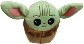 img 1 attached to Mandalorian Yoda Baby Plush Toys - Stuffed Baby Pillow, 8.6" Yoda Plush Toys