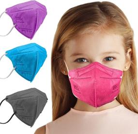 img 4 attached to 👶 Breathable Layered Protection Kids Face Mask