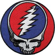 enhance your style with the c&d visionary grateful dead steal your face large patch - shop now! logo