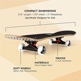 img 3 attached to Premium Maple Components for Magneto Kids Skateboard: Enhancing Performance and Durability