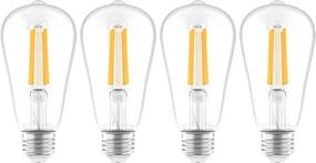 img 4 attached to 💡 Enhance Your Space with Lepro Vintage Filament Dimmable Equivalent Bulb