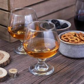 img 1 attached to Premium 13 Oz Whiskey Glass Set – Ideal for Cognac, Brandy, Cocktails & Spirits