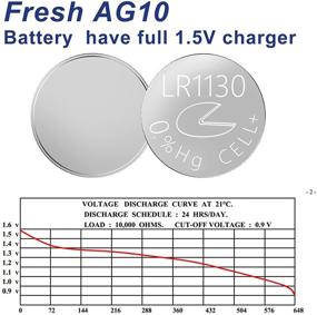 img 3 attached to 5 штук батареек для часов LR1130 LR66 389 Button Coin Cell – AG10 1.5V Алкалиновая батарея