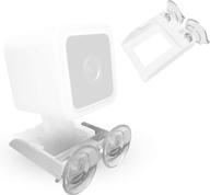 v3 wyze compatible secure suction mount (camera not included) – 360 swivel bracket shelf with dual suction cups – ideal for window glass, mirrors, and smooth surfaces by arthon (v3, 1 mount) logo