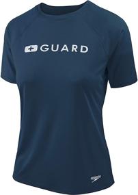 img 2 attached to Speedo Women's Guard Sleeve Rashguard - Swimwear & Beachwear for Women