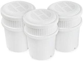 img 1 attached to 🚰 3-Pack Replacement Filter Cartridges for AquaBliss