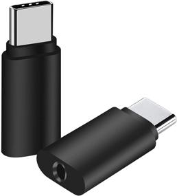 img 2 attached to 🔌 Удобный набор адаптеров 3 в 1: USB C к разъему 3,5 мм женскому, USB C женский к USB мужскому, USB женский к USB C мужскому – универсальность для устройств MAC, наушников и динамиков – набор из 3 штук