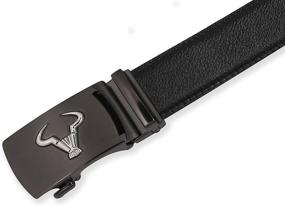 img 1 attached to 👔 Bulliant Branded Ratchet Belts: Elevate Your Style with Genuine Customized Men's Accessories