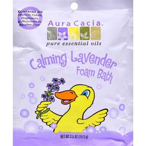 img 1 attached to Aura Cacia Calming Foam Bath with Lavender Essentials Oil, 2.50 oz (Pack of 6)
