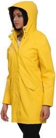 img 1 attached to Fahsyee Women's Waterproof Hooded Raincoat - Long Active Outdoor Windbreaker Jacket