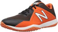 👟 new balance t4040v4 athletic baseball shoes for men in black logo