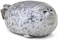 🥰 aolige chubby blob seal pillow: soft plush animal toy, 17.6 inch – super cozy and cuddly! logo